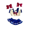 thumbnail image 1 of Ropa para muñecas Ropa para muñecas Accesorios para el cabello Regalos Uniforme de con tocado Disfraces Falda de muñeca Conjuntos para, 1 of 9