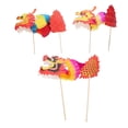 thumbnail image 1 of 3pcs Chinese New Year Paper Dragon Honeycombs Material Children DIY Craft Accessory (Random Style), 1 of 7
