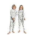 thumbnail image 4 of Family Matching Colorable Pajamas Sets Christmas 2 Piece DIY Hand Painted Pjs Set Holiday Funny Coloring Cute Pajama Set, 4 of 5