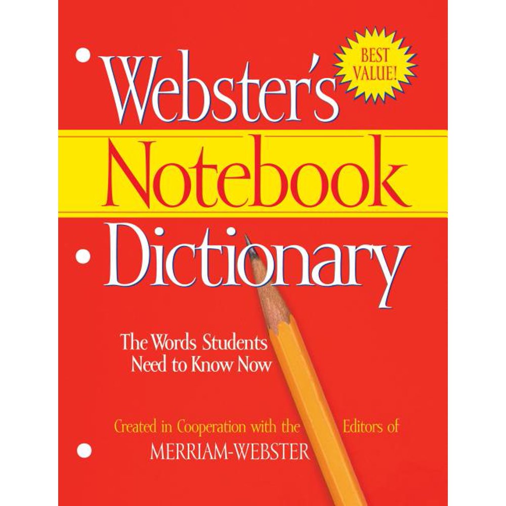 ster's Notebook Dictionary