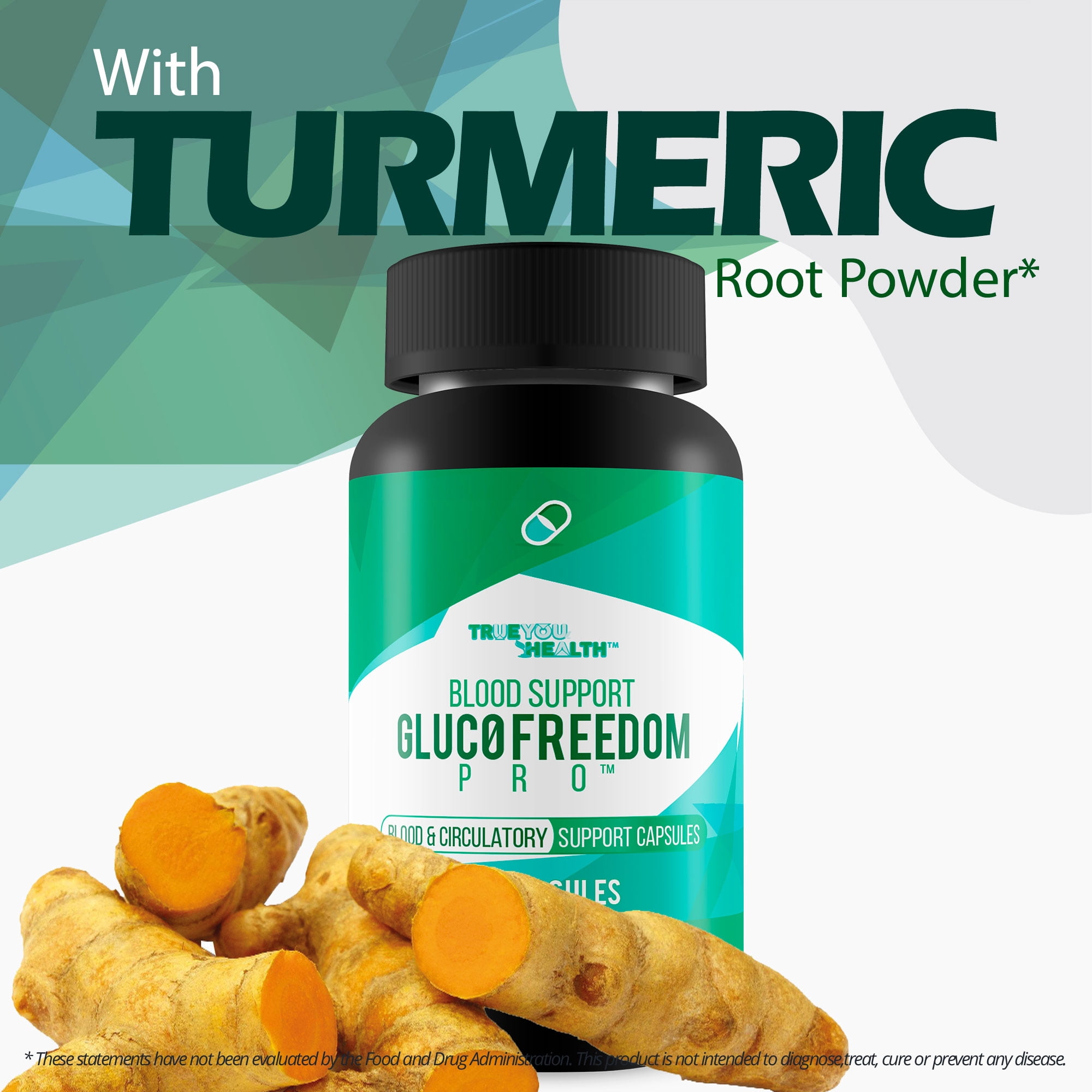 Blood Support Gluc0 Freedom Pro - Our Best Blood Health Capsules - Blood Health Blood Balance Supplement - Blood Health Supplements - Blood Boost Blood Flow Supplement - Blood Circulation Supplement