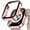 Pink, variant on ALMNVO Waterproof Cases for Apple Watch Case 45mm 41mm 44mm 40mm Waterproof Tempered Glass Screen Protector Case Accessories Edge Bumper iWatch 4 5 SE 6 Cover