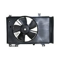 thumbnail image 2 of KarParts360 For Mazda 2 2011 2012 2013 2014 Radiator And A/C Fan Assembly | Single Fan | Replacement For MA3115150 | ZJ3815025B, 2 of 9