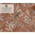 thumbnail image 2 of Soimoi 100% Cotton Canvas Fabric - Leaves Pattern, Brown | 56" Wide | Sold By 2 Yard | Medium Weight Upholstery Fabric for Home Dcor, Bags & DIY Projects, 2 of 7