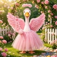 thumbnail image 1 of Traje de de porche, varita de de ángel, primavera, verano, elegante para 23", disfraz de de cemento, tutú para Rosa, 1 of 8