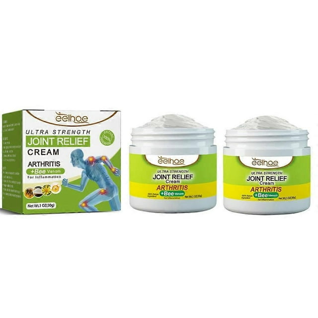 2PCS Beevana Bee Venom Joint and Bone Therapy Cream,Bee Venom Joint Bone Relief Cream NEW