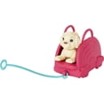thumbnail image 2 of Barbie Chelsea Doll and Accessories, Small Doll Travel Set with Puppy and 6 Pieces, 2 of 5