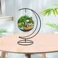 thumbnail image 4 of Rhewides Ornament Display Stand 1Pcs Hanging Stand Rack Holder for Flower Glass Globe Air Terrarium Hanger Home Wedding Decor, 4 of 11