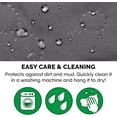 thumbnail image 6 of FurHaven Pawprint Non-Skid Sofa and Chair Furniture Protector for Dogs and Cats - XLarge Sofa, Gray, 6 of 11