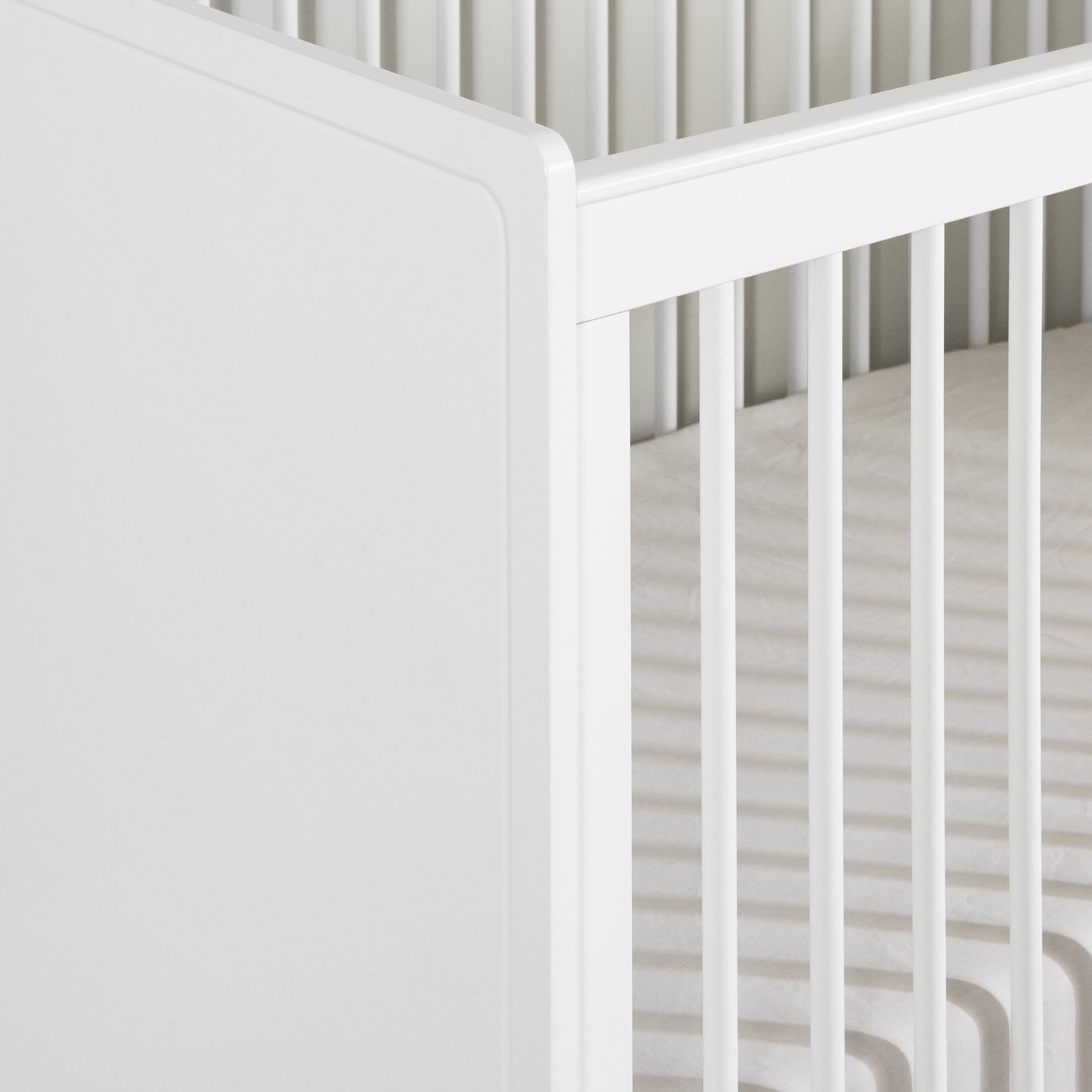 South Shore Milos, Mid-century Glam Crib, Crib White