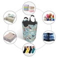 thumbnail image 5 of KLL Animal Dog Laundry Hamper,Large Canvas Fabric Lightweight Storage Basket Toy Organizer Dirty Clothes Collapsible Waterproof, 5 of 6