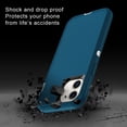 thumbnail image 3 of Petocase for iPhone 11 Case,hockproof Dust/Drop Proof 3-Layer Protection [Without Screen Protector] Rugged Heavy Duty Cover Case for iPhone 11 6.1-inch,Turquoise/White, 3 of 8