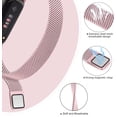 thumbnail image 3 of HCTian pour Fitbit Inspire 3 Bracelets Femmes Hommes, Bracelet en Maille Métallique en Acier Inoxydable Réglable Bracelet Magnétique de Remplacement Compatible avec Fitbit Inspire 3 Tracker D\'entraînement Physique, 3 of 6