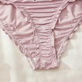 thumbnail image 7 of Abomasnow Womens Satin Full Coverage Panties Briefs Low Waist Stretchy Underwear S-XL, 7 of 7