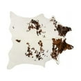 thumbnail image 1 of Natural 676685001276 6 x 7 ft. Kobe Exotic Cowhide Rug - Tricolor, 1 of 4