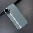 thumbnail image 1 of Carbon Fiber Texture Double Color Phone Case For iPhone 16 15 14 Plus 13 12 11 Pro Max Matte Ultra Thin Shockproof Cover Funda Track Light Blue For iPhone 14 Plus, 1 of 6