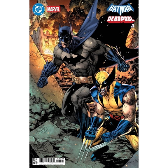 Collectible Batman/Deadpool #1 Jim Lee Batman Wolverine CVR K 2025 Comics DC Comics