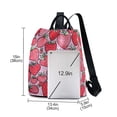 thumbnail image 3 of FORMRS Women's Travel Backpack Purse Anti-Theft Hidden Pockets Casual Shoulder Bag, Sweet Strawberry, 3 of 7