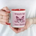 thumbnail image 5 of CafePress - World's Best Great Grandma (Butterfly) Mug - 11 oz Ceramic Mug - Novelty Coffee Tea Cup, 5 of 6