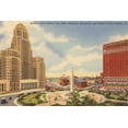 thumbnail image 2 of Art.com Civic Center, Statler Hotel, Buffalo Art Print, 18" x 12", 2 of 4