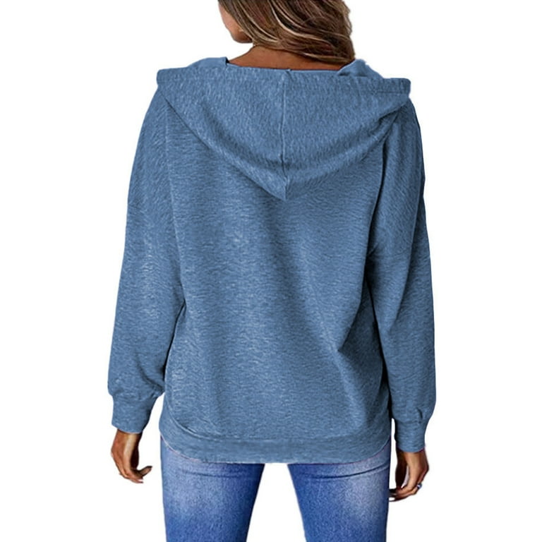 Blue hoodie walmart sales