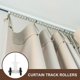 thumbnail image 4 of 50pcs Plastic Curtain Track Gliders: Nano Bead Technology Silent Sliding Curtain Rollers - Sliding Track Pulley For Windows Closets Bedrooms Offices, 4 of 4