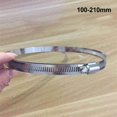 thumbnail image 2 of 5 Pieces Metal Hose Clip, Large Size Adjustable Ducting Clamps Stainless Steel, 2 of 7
