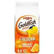Goldfish Cheddar Cheese Crackers, Baked Snack Crackers, 6.6 oz Bag