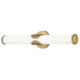 thumbnail image 4 of Femi - Light Lacquered Brass Brass Traditional / Transitional - LED Steel Wall Sconce, 4 of 11