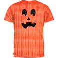 thumbnail image 1 of Jack-O-Lantern Surprised Face Tie Dye T-Shirt, 1 of 1