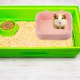 thumbnail image 2 of Rabbit Litter Box Toilet Plastic Square Cage Box Potty Trainer Litter Bedding Box Pet Pan, 2 of 9