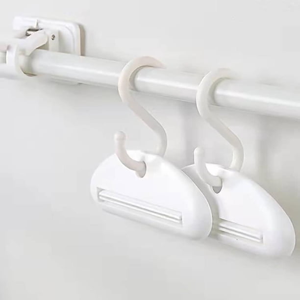 Exprimidor de pasta de dientes Clip dispensador Clips de pasta de dientes de plástico Dispensador de tubo de pasta de dientes Exprimidores de pasta de dientes Herramienta para pasta de dientes Crema de manos Cosme LingWen 8390615541978