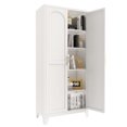 thumbnail image 6 of Steel Metal Storage Cabinet with Adjustable Shelves Large Capacity for Bedroom and Living Room Organization, 6 of 8