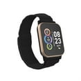 Itech Fusion 2S Unisex Adult Smartwatch w/ MultiSport, Black Mesh