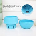 thumbnail image 3 of 6PCS Plastic Plant Pots Colorful Cute Egg Shape Flower Pots Indoor Removable Plant Pot with Drainage Hole, 3 of 6