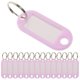 thumbnail image 1 of Multi-Function Key Labels Key Accessory Writing Labels Boarding Pass 5X2.2X0.3CM 30Pcs, 1 of 5