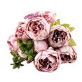 thumbnail image 1 of 13 cabezas de flores de peonía artificial ramo de novia simulación de boda peonías flor falsa vívida Kearding JJ16911-03, 1 of 4