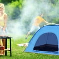 thumbnail image 2 of Hvmvliv Camping Tent Blue Instant Automatic Poped Up 2-Person Lightweight Portable Windproof for Outdoor Backpacking & Family Travel, 2 of 6
