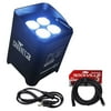 Chauvet DJ Freedom Par Hex 4 Wireless DMX LED PAR Wash Up Light+25 ft DMX Cable