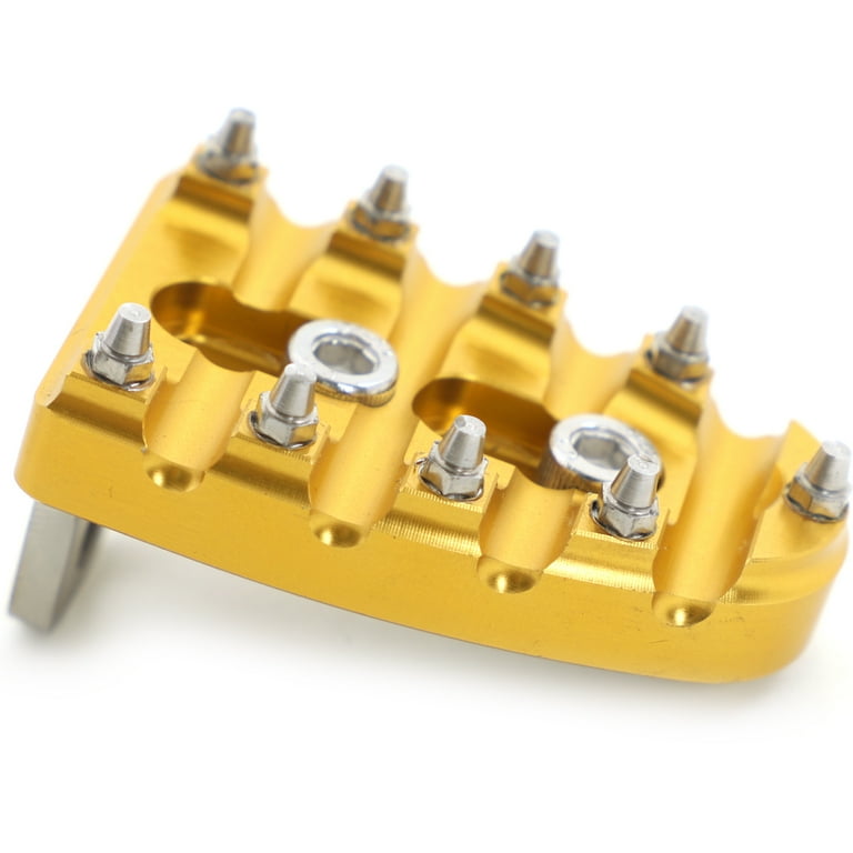 1Pair Motorcycle Black Foot Peg Footrest For Harley Davidson Softail Sportster E - Foto 9