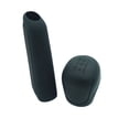 thumbnail image 2 of EeaseMX 2 fundas de silicona prácticas para freno de mano, protector ovalado para pomo de cambio de marchas de coche (negro), 2 of 7