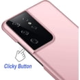 thumbnail image 4 of Case for Samsung Galaxy S21 Ultra Phone Case Protective Slim [Defend from Scratch/Slip/Drop/Fingerprint] Matte PC Hard Minimalistic Phone Cover for Samsung Galaxy S21 Ultra-Pink, 4 of 12
