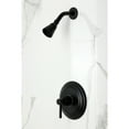 thumbnail image 2 of Kingston Brass KB2630DLSO Concord Single-Handle Pressure Balanced Shower Faucet, Matte Black, 2 of 7
