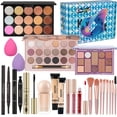 thumbnail image 1 of Kit de maquillaje completo KAVCENT con paleta de sombras de ojos y brillo de labios, 1 of 7
