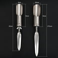thumbnail image 4 of Stainless Steel Fishing Rod Holder Insert Ground Adjustable Fishing Rod Holder, 4 of 6