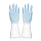 thumbnail image 4 of Ruifaya 1 par de guantes de limpieza para el hogar, guantes para lavar platos, guantes para lavar platos con agua caliente L6, 4 of 7
