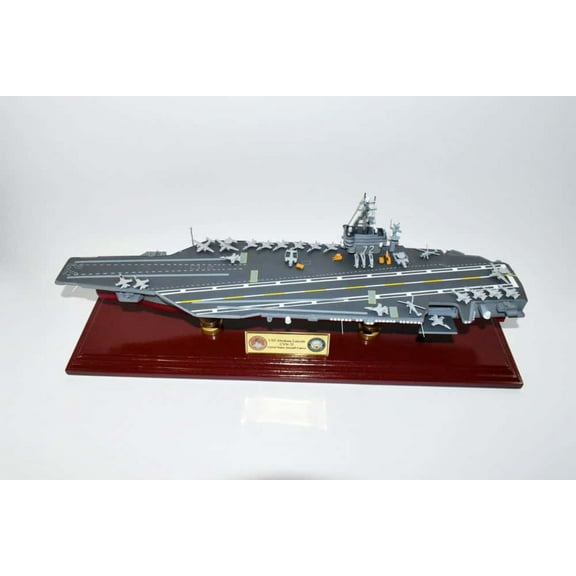 USS Abraham Lincoln CVN-72 Nimitz Class Carrier,Navy,Scale Model,Mahogany,24 inch,Nimitz Class