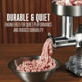 thumbnail image 4 of Weston Pro Series Electric Meat Grinder, Commercial Grade, 560 Watts, .75 HP, 6lbs. Per Minute, Stainless Steel, 4 of 8