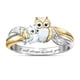 thumbnail image 3 of Jumpingount Anillo de búho para decoración de dedos, regalo de cumpleaños, anillos con incrustaciones, artesanía para el día de la madre, Ropa, zapatos y accesorios Miscelánea Tipo 1, 3 of 6