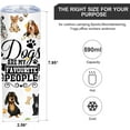 thumbnail image 5 of Cute Dog Mom Gifts for Women Dog Lover , Puppy Birthday Gifts Idea- Dogs Are My Favorite People Tumblers Cup Coffee Mug with Lid 20oz - Insulated Skinny Tumbler Water Bottle for Hot & Cold Drinks, 5 of 6